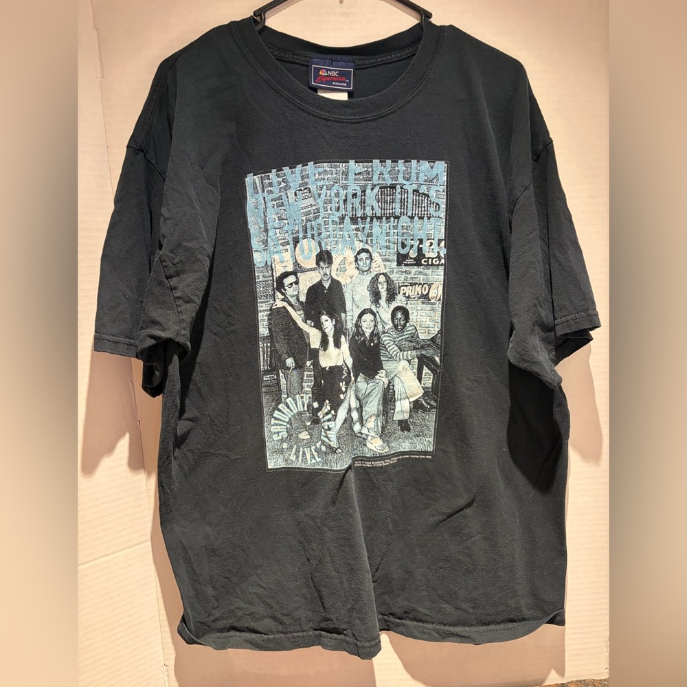 Vintage NBC Saturday Night Live Black Graphic Band T-Shirt